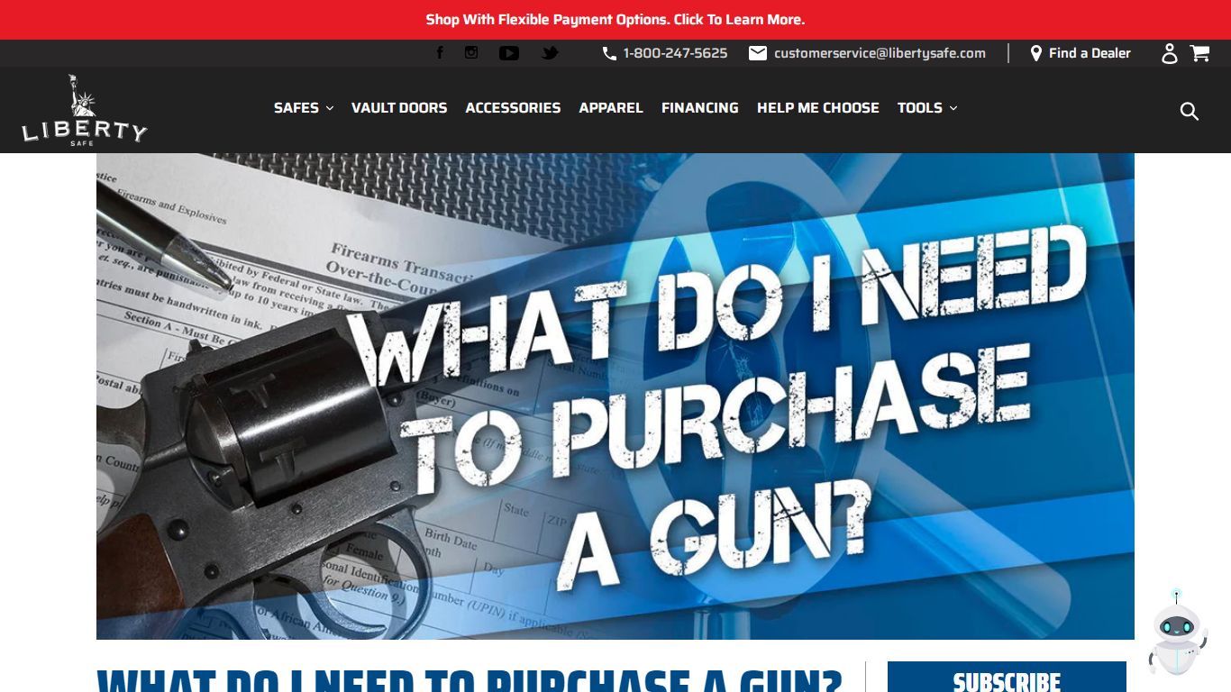 What Do I Need to Purchase a Gun? - Liberty Safe